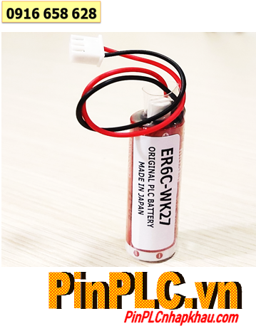 Pin Maxell ER6C W27K; Pin nuôi nguồn Maxell ER6C W27K lithium 3.6v AA 1800mAh _Xuất xứ Nhật